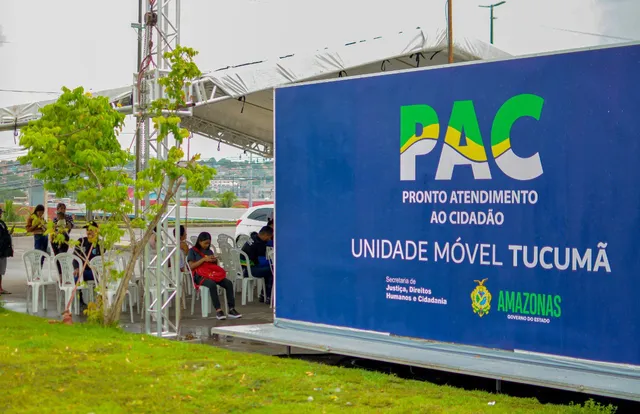 Unidade móvel do PAC começa a operar em nova localidade da Zona Norte de Manaus