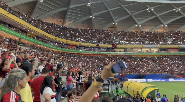 Entrada sem Controle: QR Codes falham e entrada para jogo do Flamengo na Arena da Amazônia é liberada