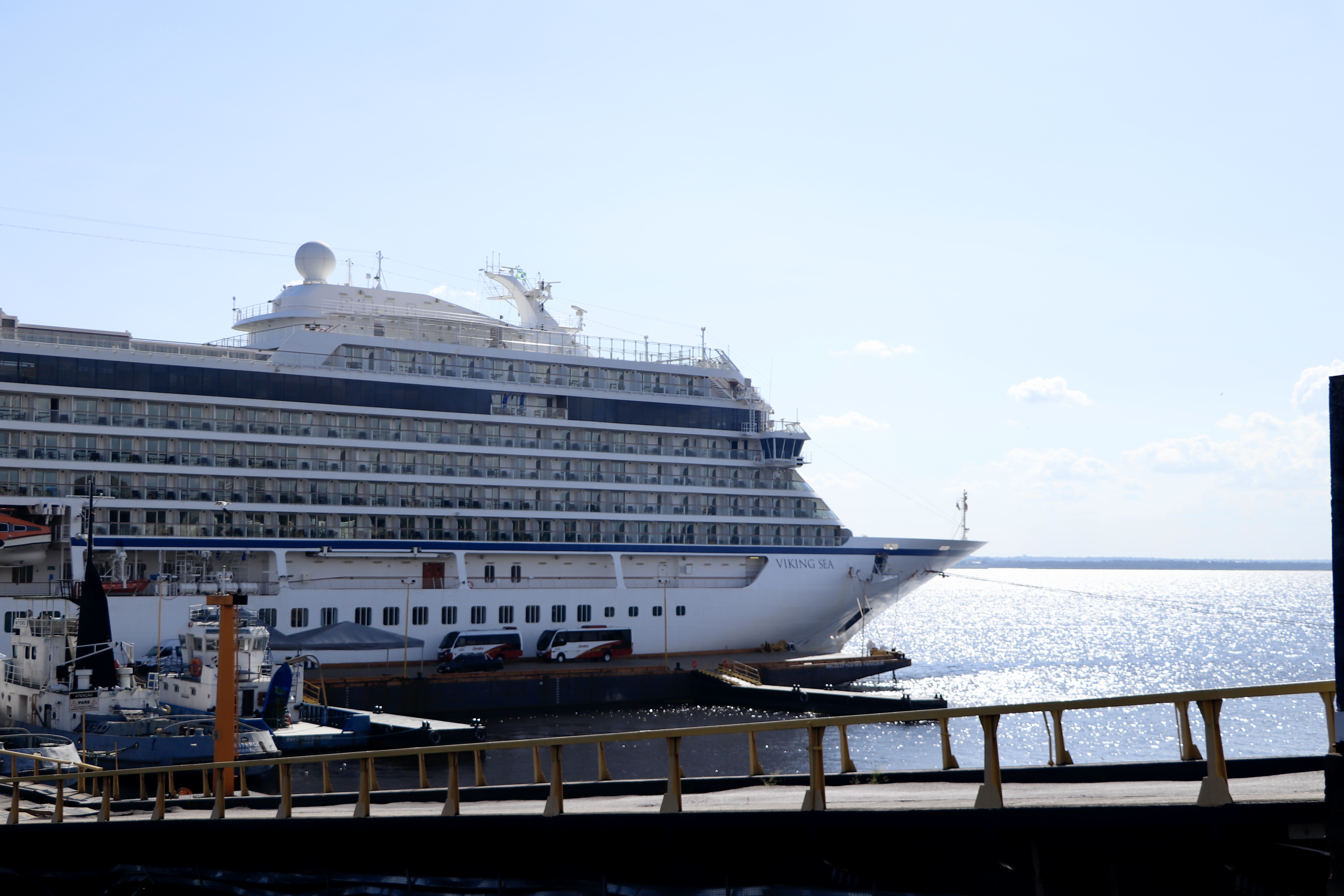 Manaus inicia temporada 2023/2024 de cruzeiros com chegada do navio Viking Sea nesta terça-feira