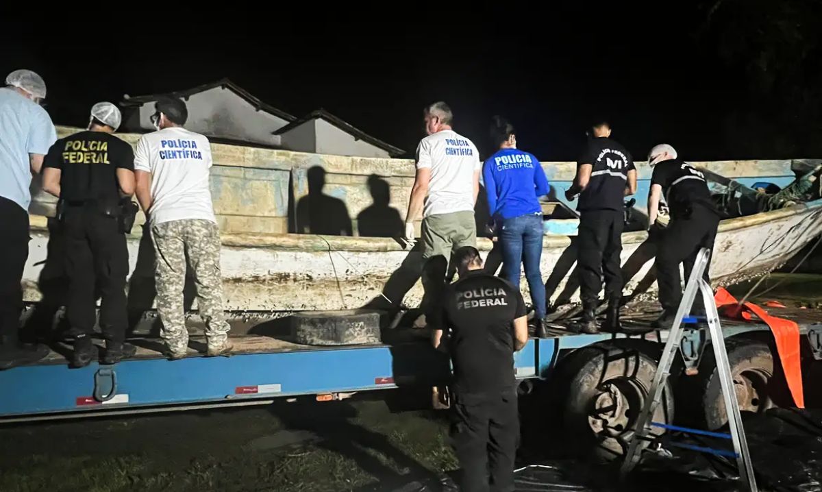 Embarcação encontrada no Pará tinha como destino Ilhas Canárias, afirma Polícia Federal.