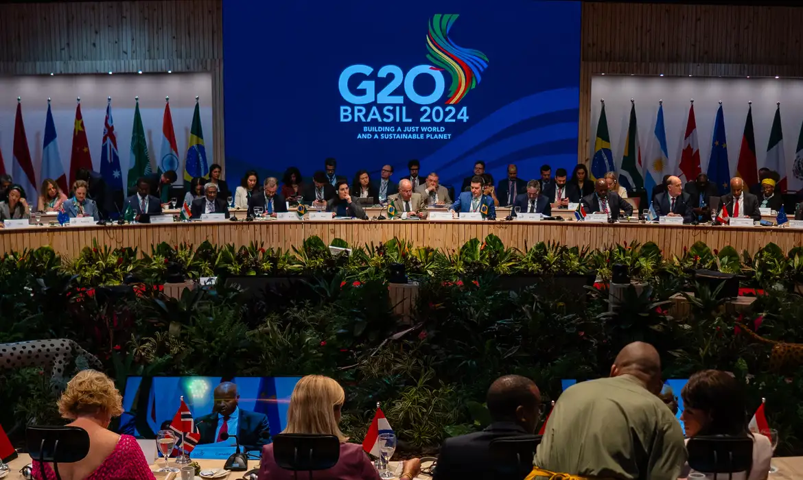 G20 discute taxação de super-ricos e emergência climática em reunião