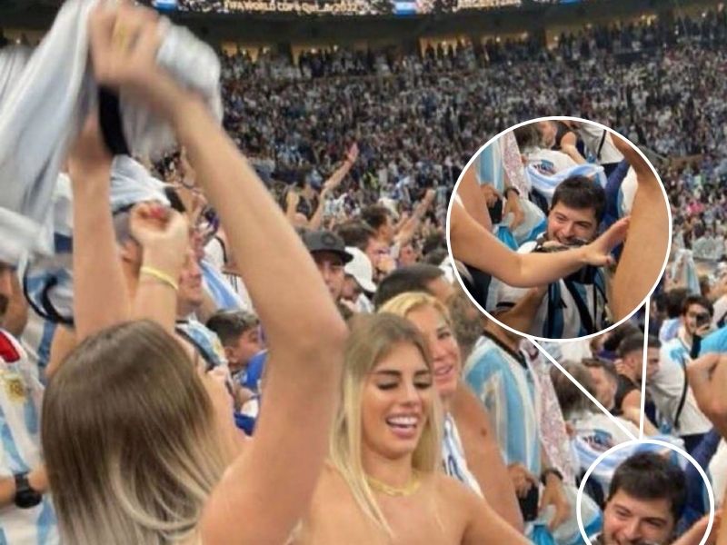 Vídeo: Torcedoras exibem demais após triunfo da Argentina