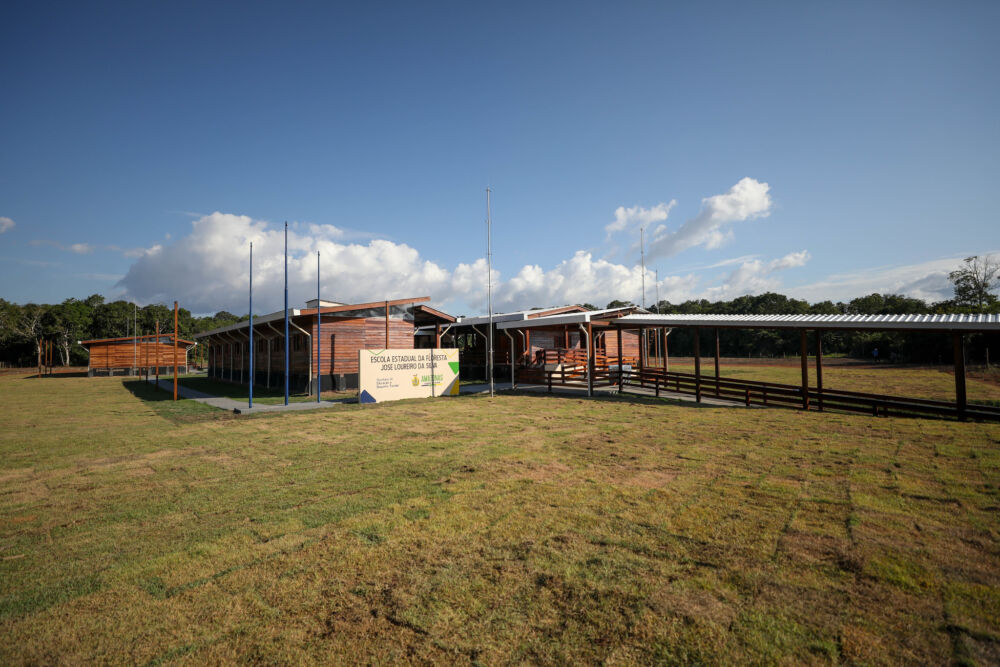 Governador Wilson Lima divulga construção da nova Escola da Floresta