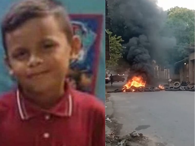 VÍDEO: Comunidade se manifesta após garoto de 11 anos ser fatalmente baleado na cabeça