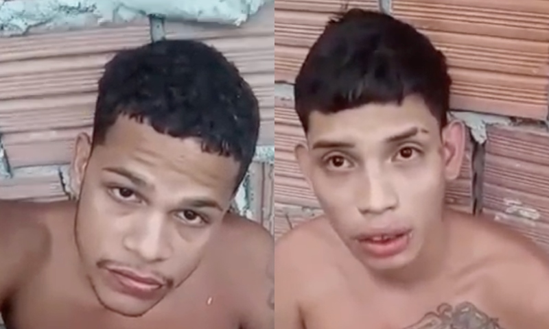 Criminosos registram vídeo de dupla antes de execução em mata de Manaus