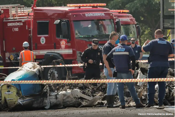 Autoridades irão interrogar testemunhas de tragédia aérea com duas vítimas fatais em São Paulo