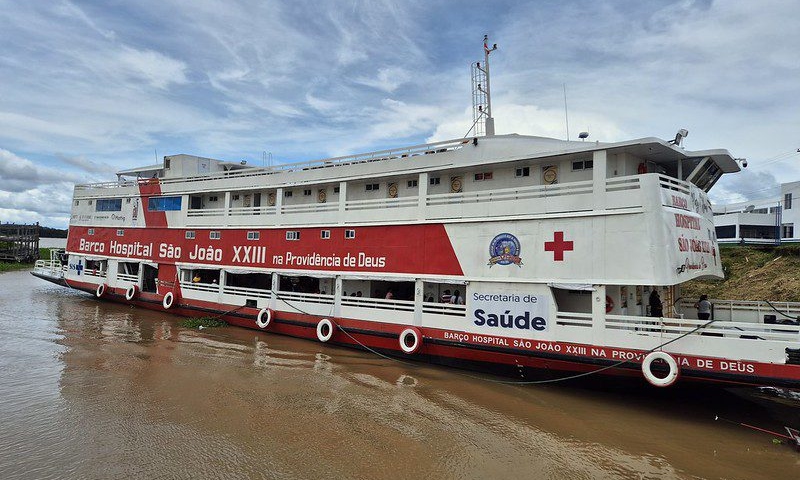 Hospital Flutuante São João XXIII inicia sua 5ª missão de assistência médica em Anori